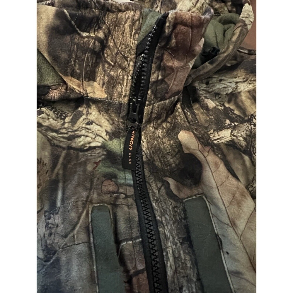 Yukon Gear Mens M Mossy Oak Break-Up Infinity Camo Hooded Jacket Green - Picture 7 of 12